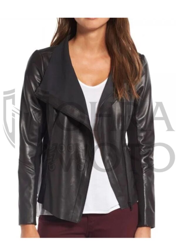 Black New Style Fashion Leather Jacket