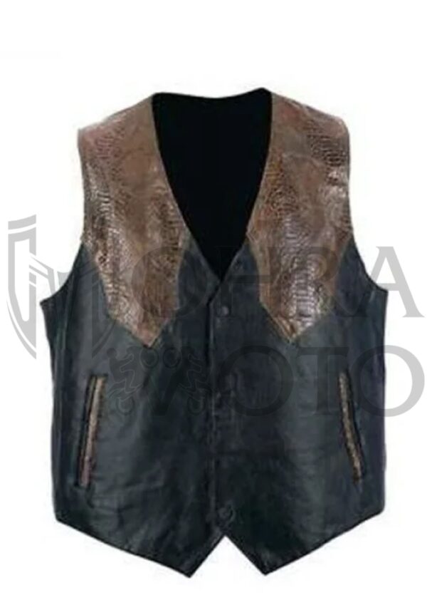 Fashion Leather Biker Vest