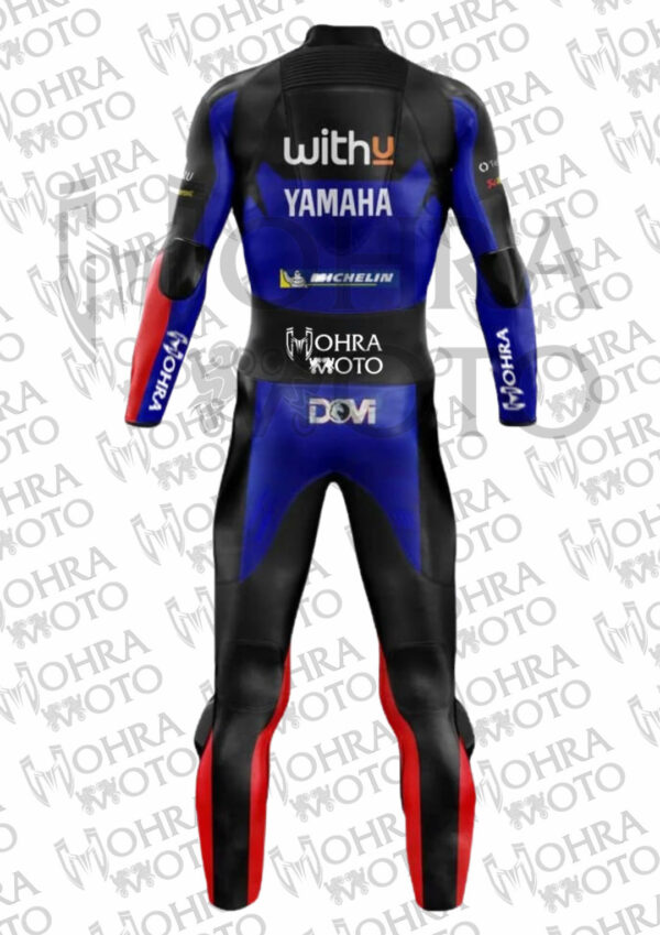 Andrea Dovizioso Yamaha Leather Suit 2022 - Image 2