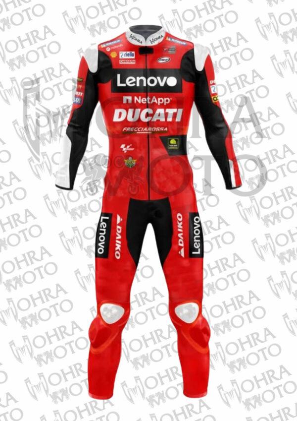 Francesco Bagnaia Ducati Biker Leather Suit 2022