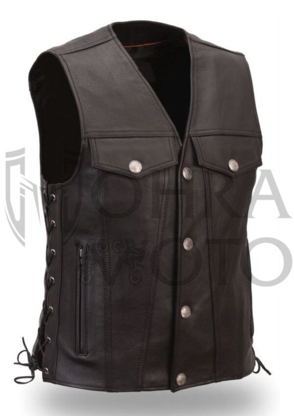 Koxa Biker Leather Vest