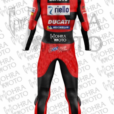 Francesco Bagnaia Ducati Biker Leather Suit 2022