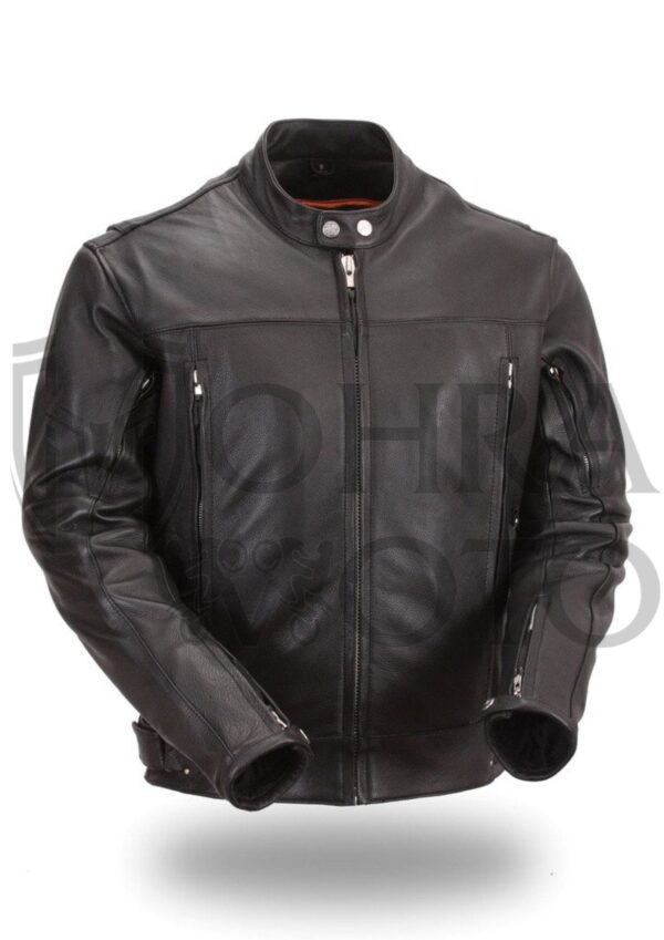 Rox Biker Leather Jacket