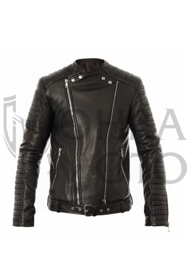 Rica Quilted Leather Jacket