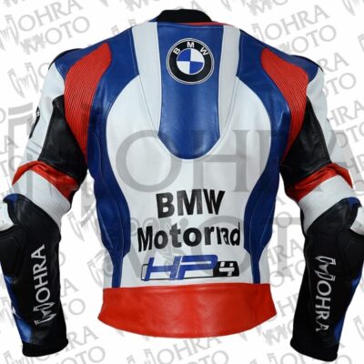 BMW Motorrad HP4 Race Track/Street Biker Racing Unisex Motorbike Leather Jacket