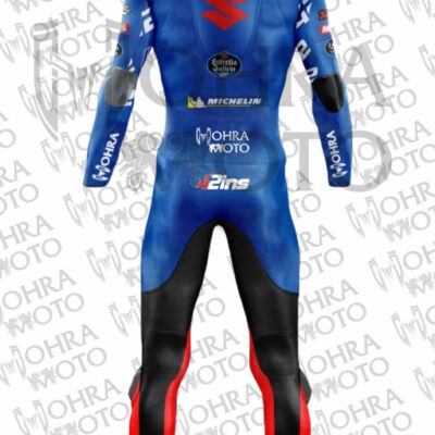 Alex Rins Suzuki Leather racing one piece suit 2022