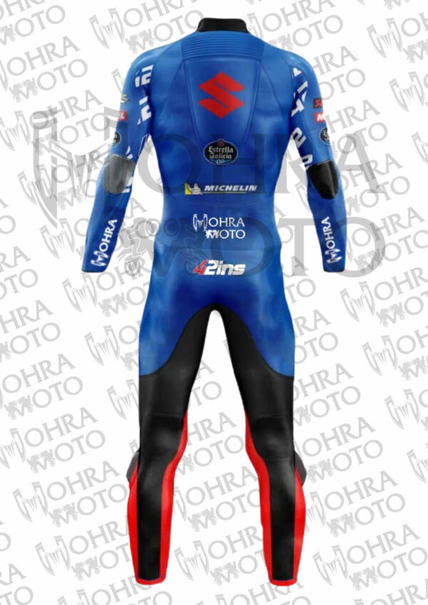 Alex Rins Suzuki Leather racing one piece suit 2022 - Image 2