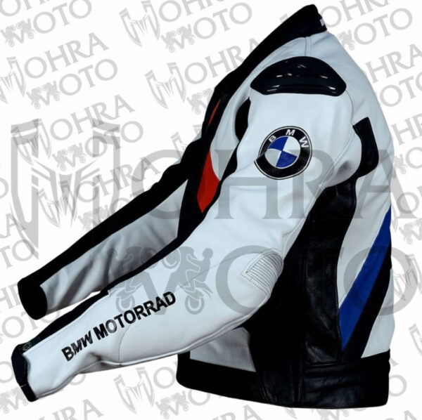 BMW Motorrad Cowhide Leather Track/Street Racing Unisex Motorbike Jacket - Image 3