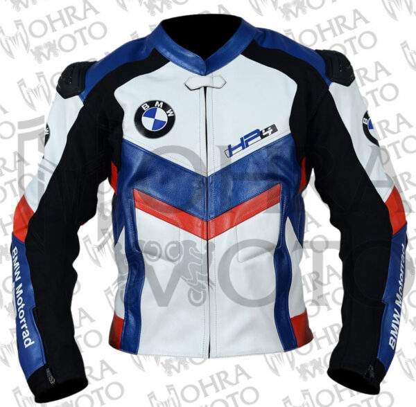 BMW Motorrad HP4 Race Track/Street Biker Racing Unisex Motorbike Leather Jacket