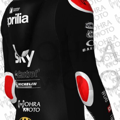 Maverick Vinales Moto 2024 Aprilia Race Jacket