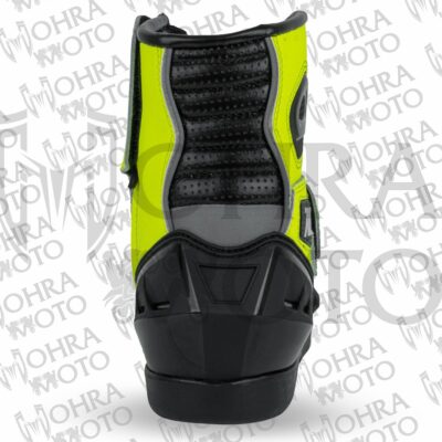 Mohra Moto Nitro Yellow Motorbike Racing Boots