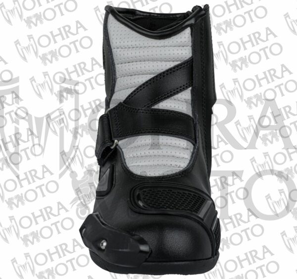 Mohra Moto Nitro Black Motorbike Racing Boots - Image 4