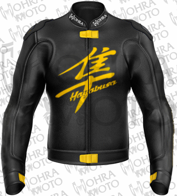 Suzuki Hayabusa Track/Street Motorcycle Racing Unisex Motorbike Leather Jacket