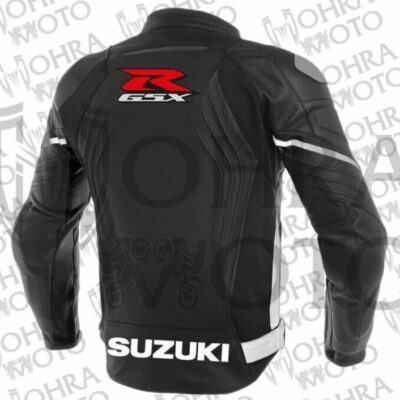 Suzuki GSXR Track/Street Biker Racing Unisex Motorbike Leather Jacket