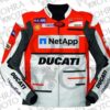 Ducati MotoGP Cowhide Leather Racing Motorcycle Jacket Unisex Motorbike Jacket
