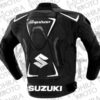 Suzuki HAYABUSA Track/Street Biker Racing Unisex Motorbike Leather Jacket - Image 2
