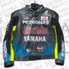 Yamaha Petronas VR46 Cowhide Leather Motorcycle Jacket Unisex Motorbike Jacket
