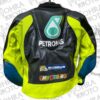 Yamaha Petronas VR46 Cowhide Leather Motorcycle Jacket Unisex Motorbike Jacket - Image 2