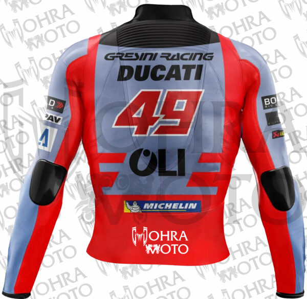 Fabio Di Giannantonio Team Gresini 2023 MotoGP Jacket - Image 2