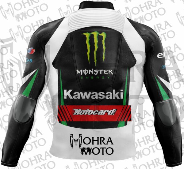 Kawasaki Tom Sykes 2017 Motorbike Jacket - Image 2