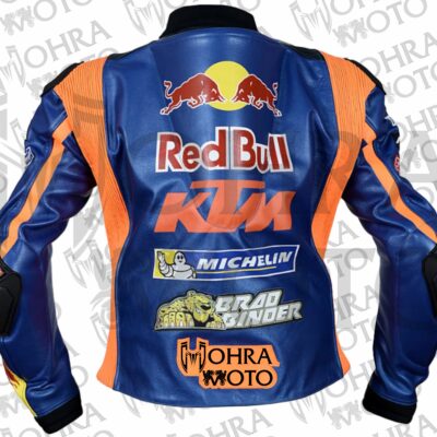 2023 Brad Binder 1.3MM Cowhide KTM Motorcycle Jacket Unisex Motorbike Jacket