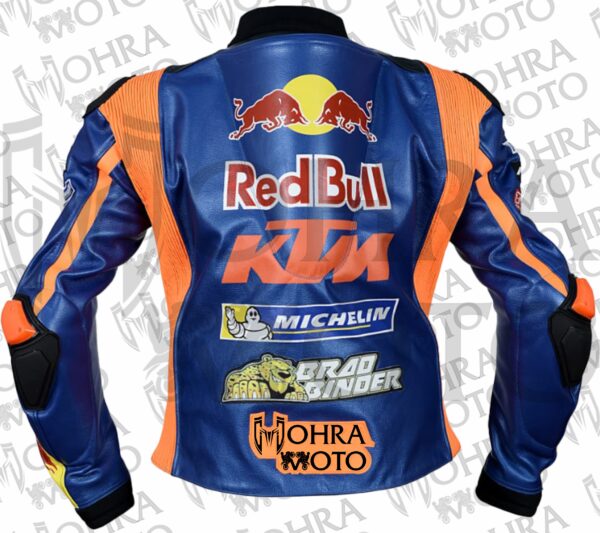 2023 Brad Binder 1.3MM Cowhide KTM Motorcycle Jacket Unisex Motorbike Jacket - Image 2