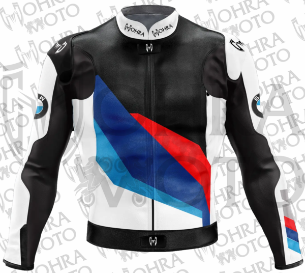 BMW Dyno S1 Leather Moto Race Jacket