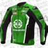 Kawasaki Monster Energy Leather Racing Motorcycle Jacket Unisex Motorbike Jacket