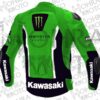 Kawasaki Monster Energy Leather Racing Motorcycle Jacket Unisex Motorbike Jacket - Image 2