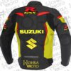 Suzuki GSXR 1.3mm Cowhide Leather Motorcycle Jacket Unisex Motorbike Jacket - Image 2