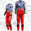 Dive into Victory: Alex Marquez 2024 Ducati Gresini Racing Suit