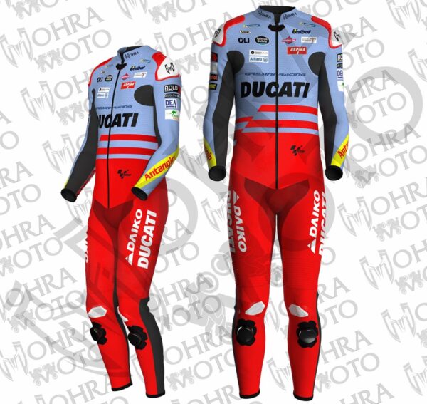 Dive into Victory: Alex Marquez 2024 Ducati Gresini Racing Suit