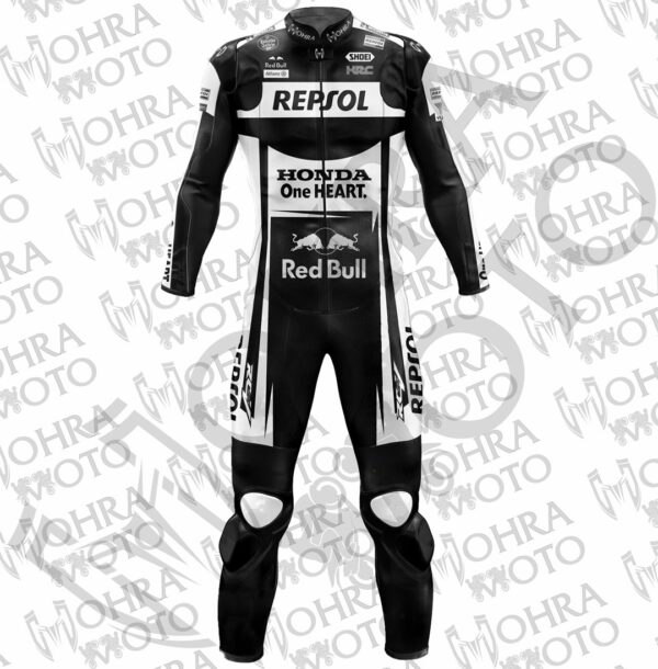 Marc Marquez Test Motorcycle Honda Leather Suit