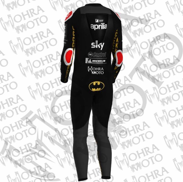 Maverick Vinales Winter Test 2024 Aprilia Racing Suit - Image 3