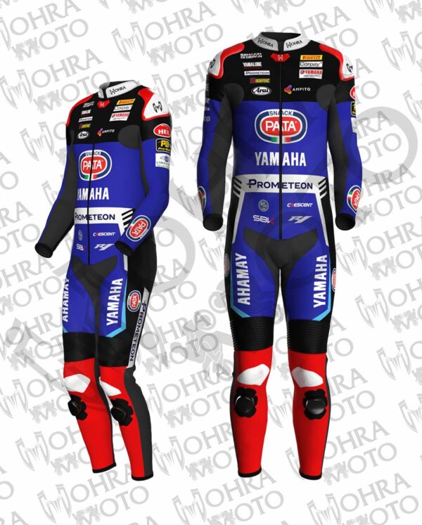 Jonathan Rea Yamaha Pata Snack WSBK 2024 Racing Suit