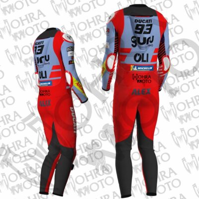 Dive into Victory: Alex Marquez 2024 Ducati Gresini Racing Suit