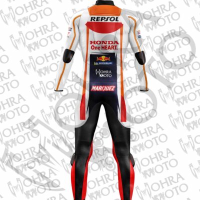 Honda Repsol MotoGP Leather Suit 2023 – Limited Edition Marc Marquez