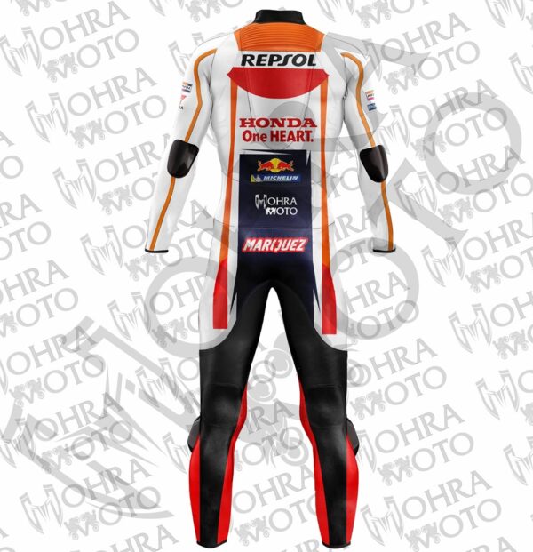 Honda Repsol MotoGP Leather Suit 2023 – Limited Edition Marc Marquez - Image 2