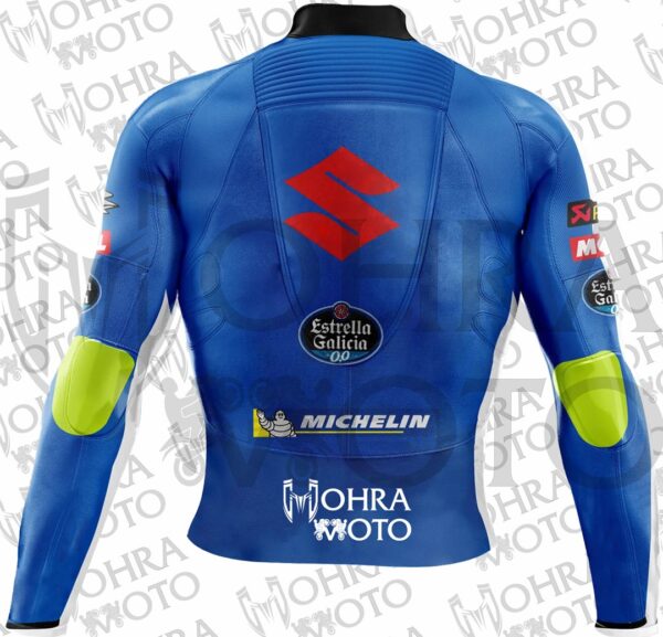 Joan Mir Racing Suzuki Leather Jacket - Image 2