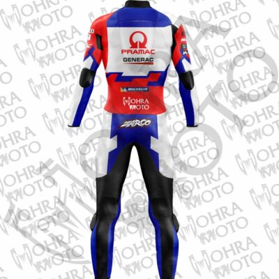 Johan Zarco Ducati motorcycle leather suit 2022