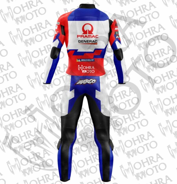 Johan Zarco Ducati motorcycle leather suit 2022 - Image 2