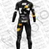 Raul Fernandez Aprilia Test Motorcycle Black Leather Suit - Image 2