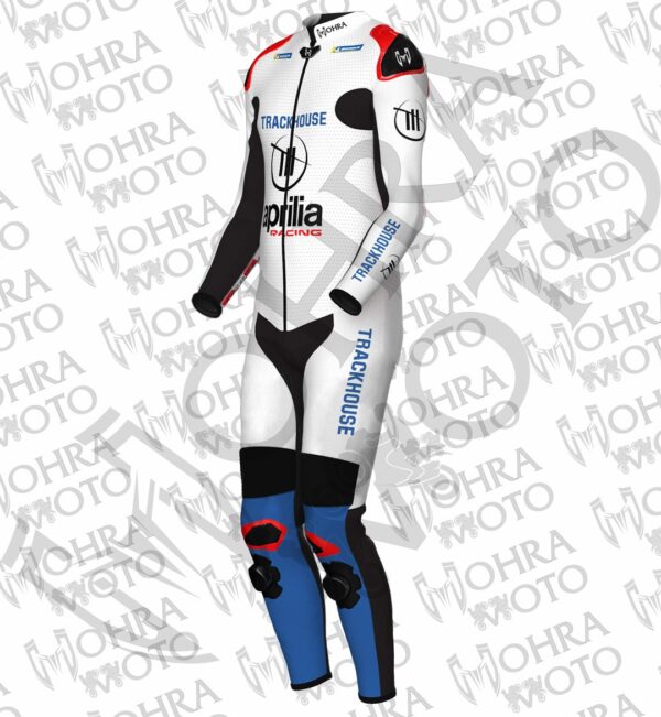 Raul Fernandez 2024 Trackhouse Aprilia Race Suit - Image 2