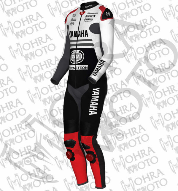 Jonathan Rea Yamaha Motorcycle Racing Suit - Image 2