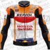 Marc Marquez Honda Repsol 2023 MotoGP Leather Jacket
