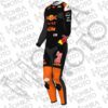 Jack Miller KTM Red Bull 2024 Moto Racing Suit – Black and Orange - Image 4
