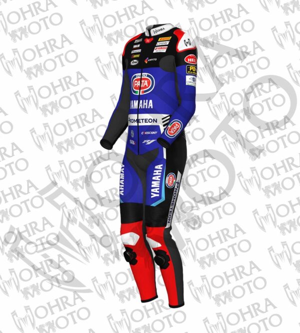 Jonathan Rea Yamaha Pata Snack WSBK 2024 Racing Suit - Image 4