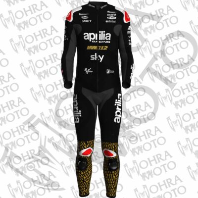 Maverick Vinales Winter Test 2024 Aprilia Racing Suit