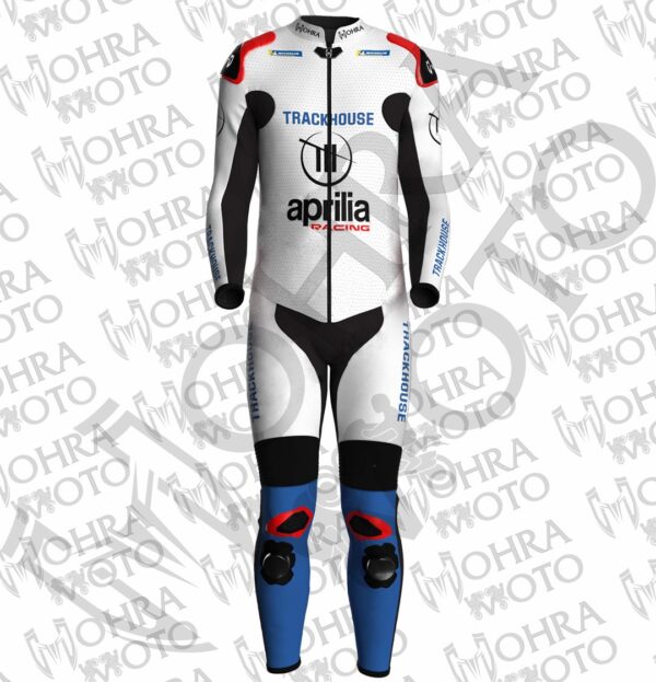 Raul Fernandez 2024 Trackhouse Aprilia Race Suit - Image 3