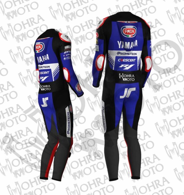 Jonathan Rea Yamaha Pata Snack WSBK 2024 Racing Suit - Image 2